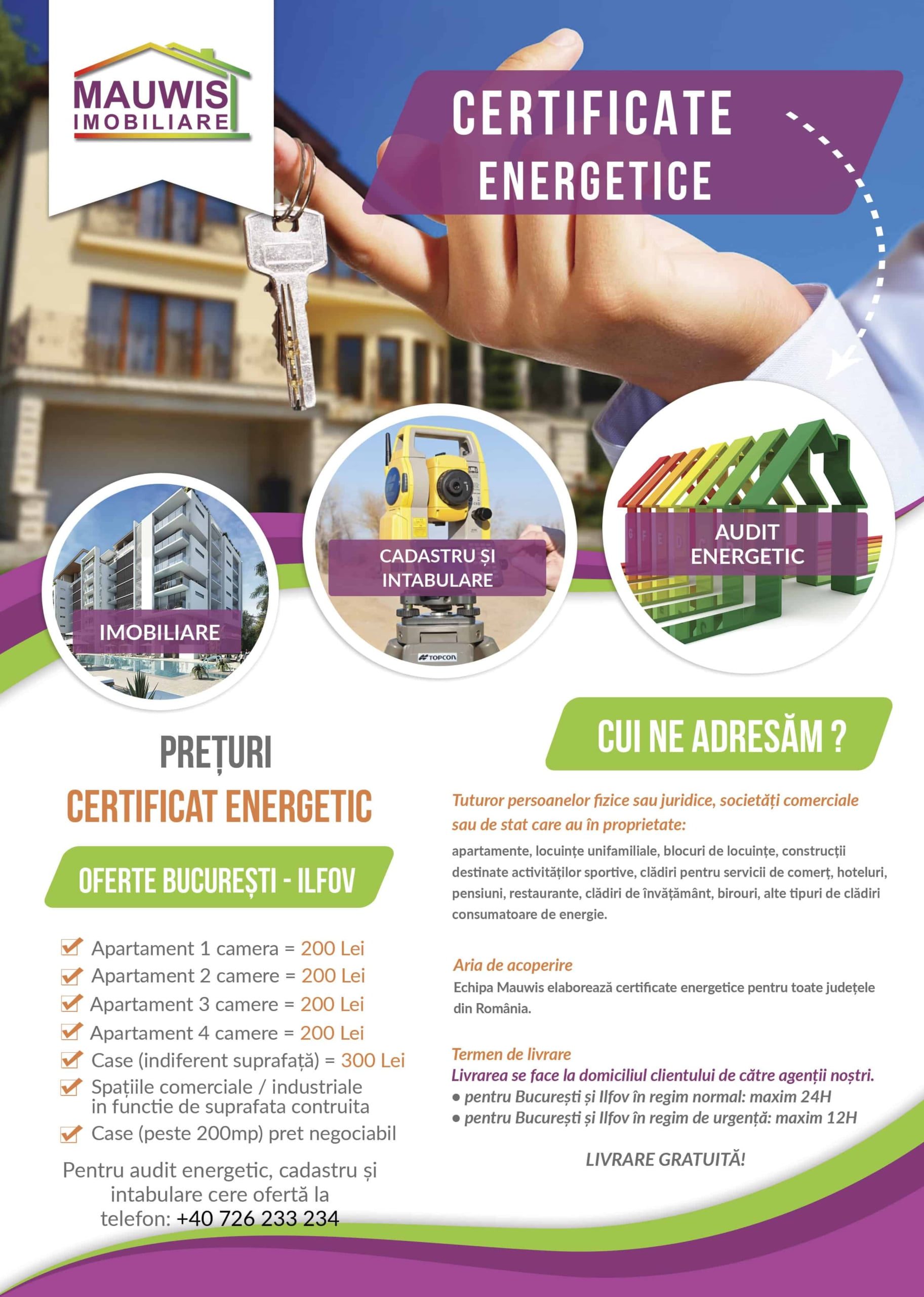 Certificat energetic Bucuresti