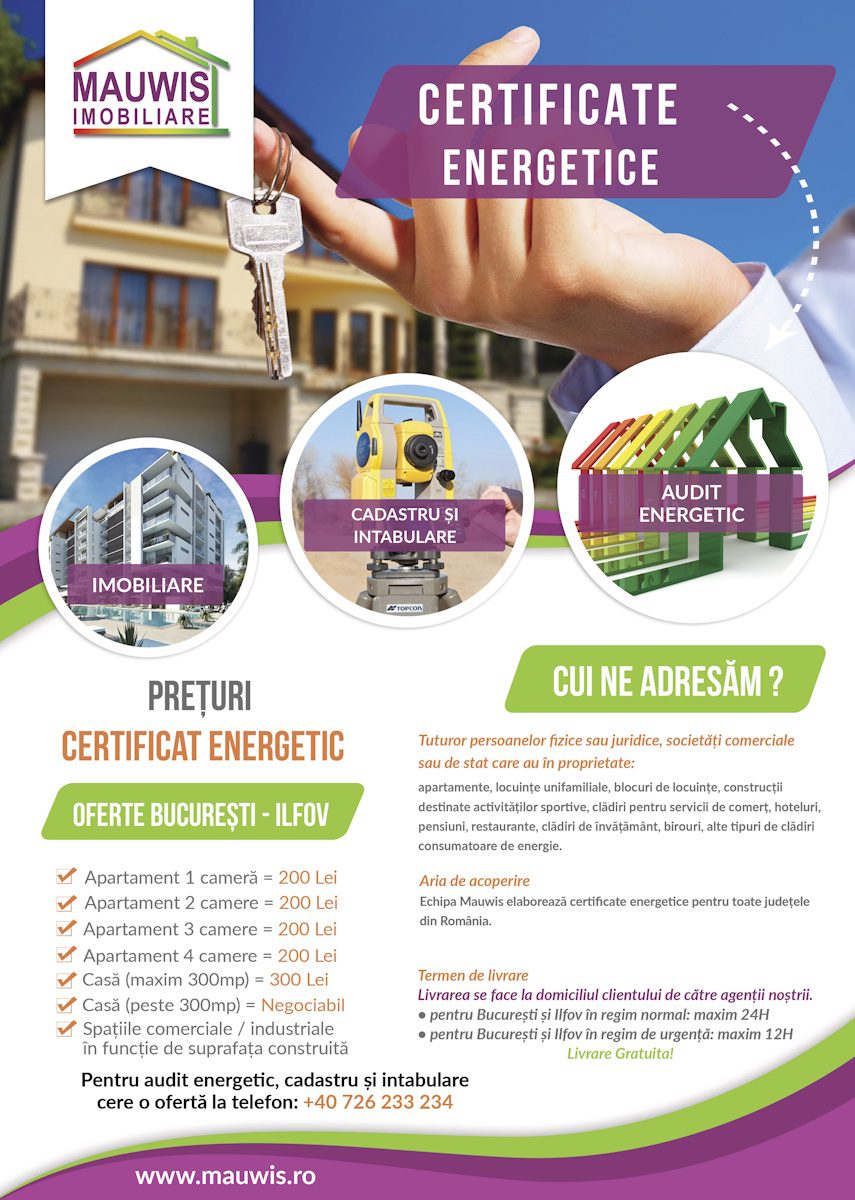 Certificate energetice Certificate energetice