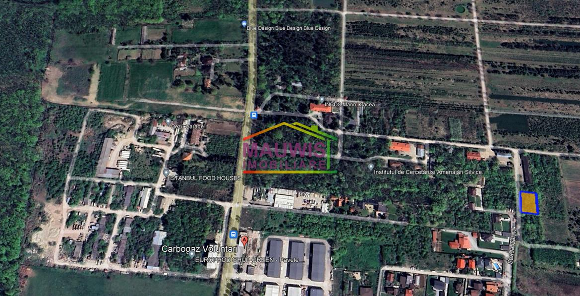 Terenuri  intravilane, diverse loturi In Voluntari Langa ICAS