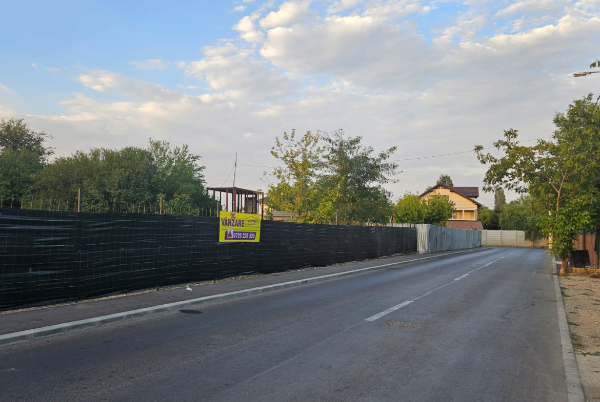 Teren De Vanzare pe Strada Diamantului nr 4 Bragadiru