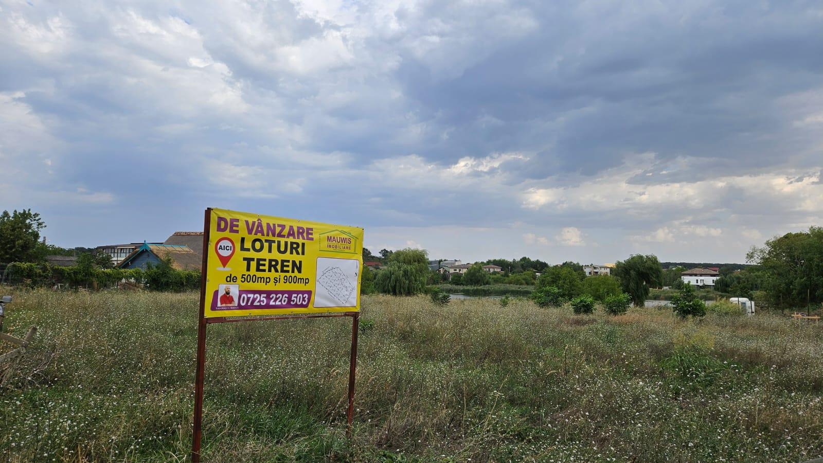 Vanzari Terenuri ILFOV – NORD CORBEANCA strada Independentei nr 126