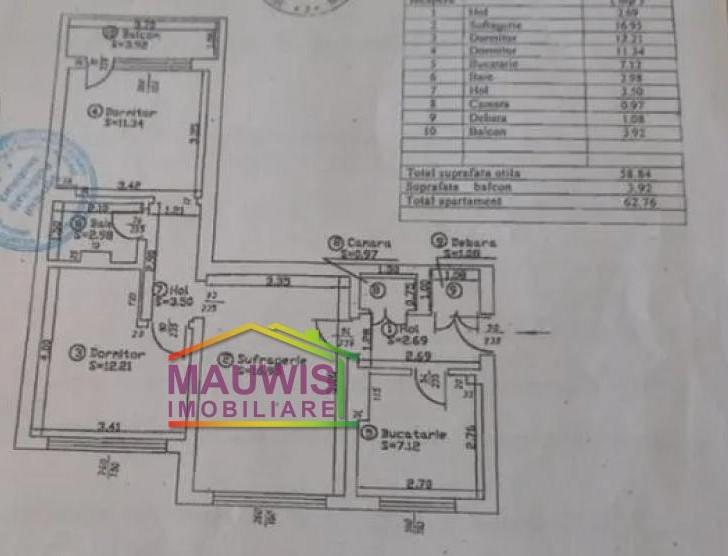 Apartament 3 Camere Colentina Obor METROU