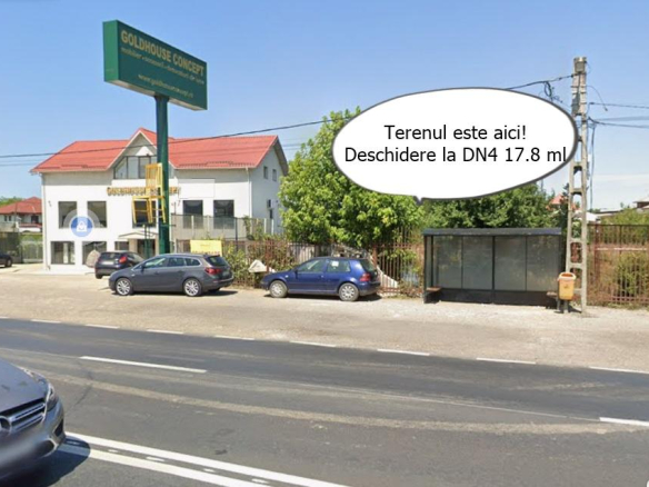 Vand teren 1506mp Sos. Bucuresti-Urziceni – Doraly Afumati