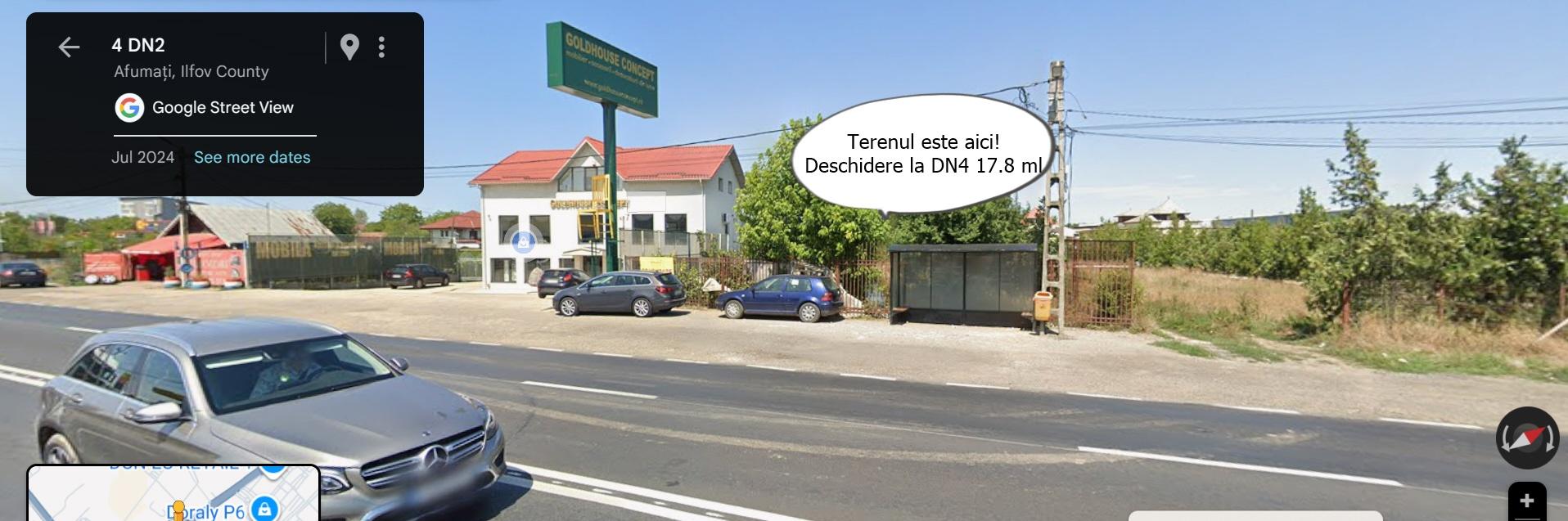 Vand teren 1506mp Sos. Bucuresti-Urziceni – Doraly Afumati