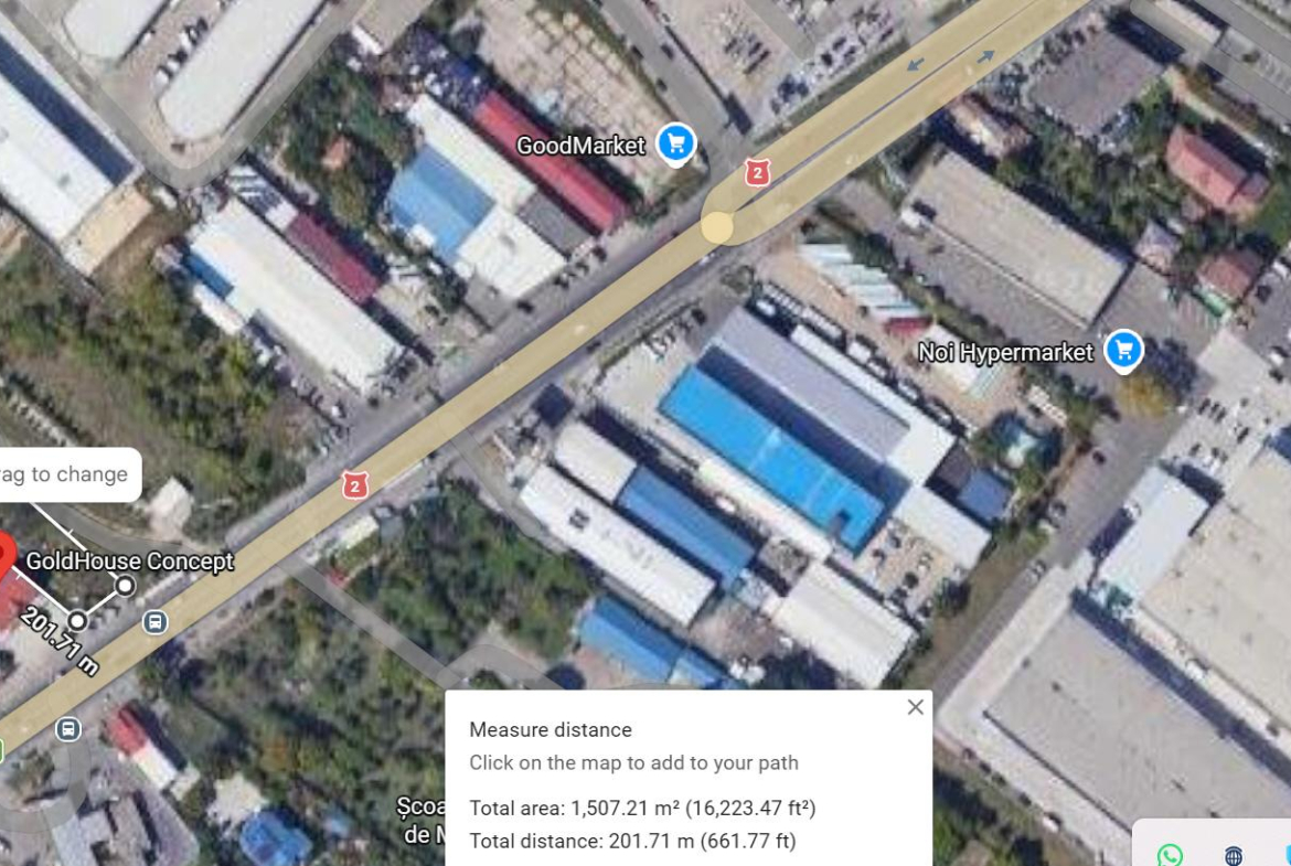 Vand teren 1506mp Sos. Bucuresti-Urziceni – Doraly Afumati
