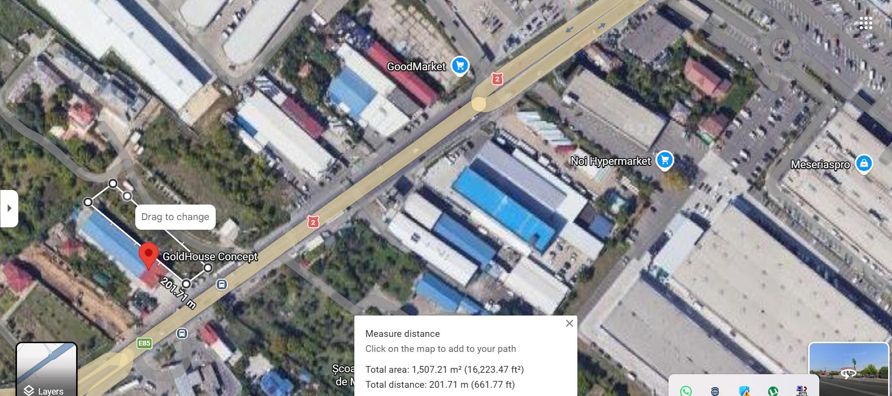 Vand teren 1506mp Sos. Bucuresti-Urziceni – Doraly Afumati
