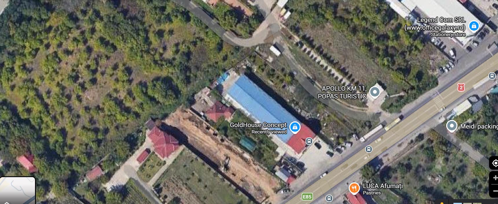 Vand teren 1506mp Sos. Bucuresti-Urziceni – Doraly Afumati