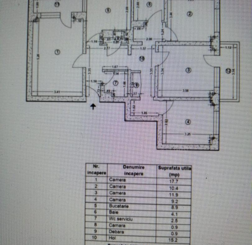 Apartament 4 Camere 89 MP Tineretului PARC Palatul Copiilor
