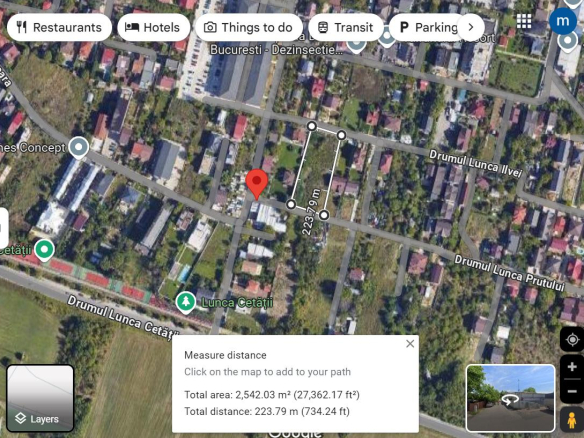 Vand teren intravilan in zona Lunca Prutului – Trapezului,