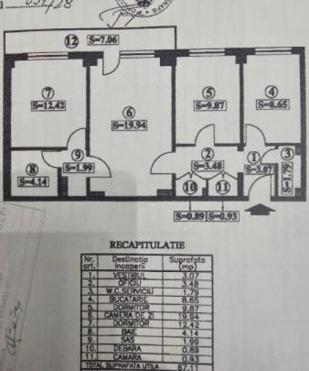 Apartament 3 Camere Obor Ritmului Pantelimon
