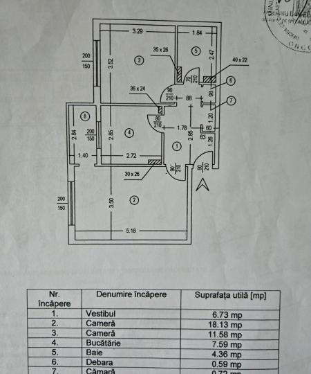 Vanzari 2 Camere Tineretului