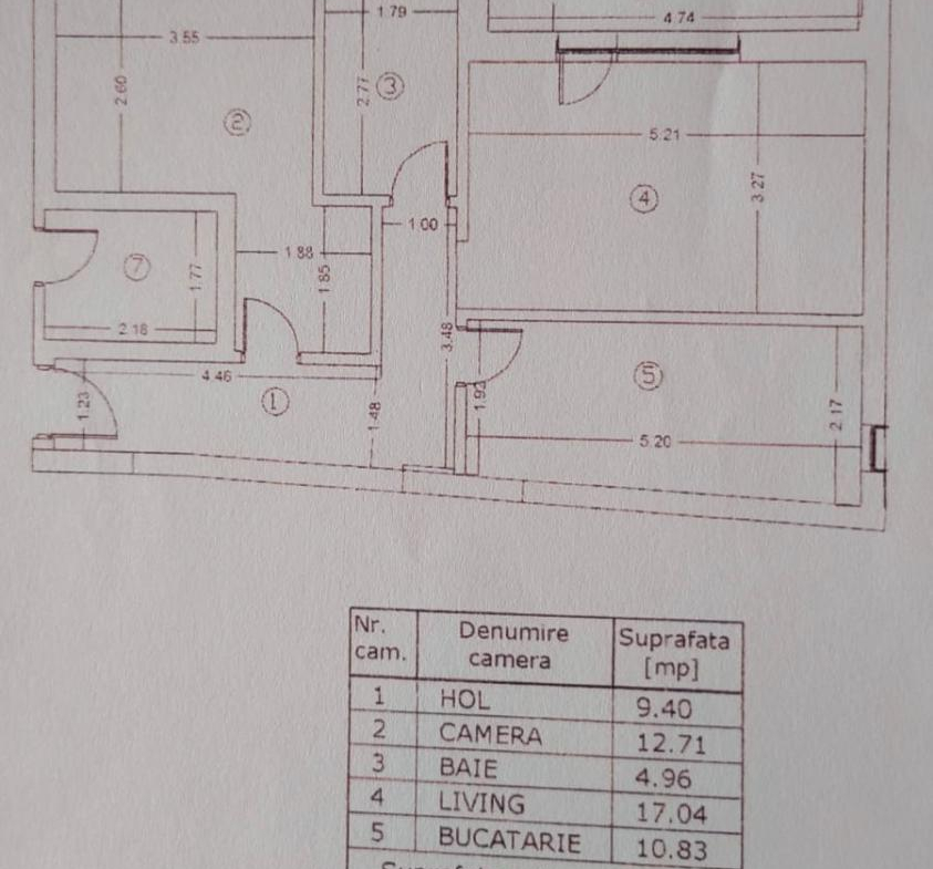 Apartament 2 camere 2019 Parcul Carol Tineretului METROU