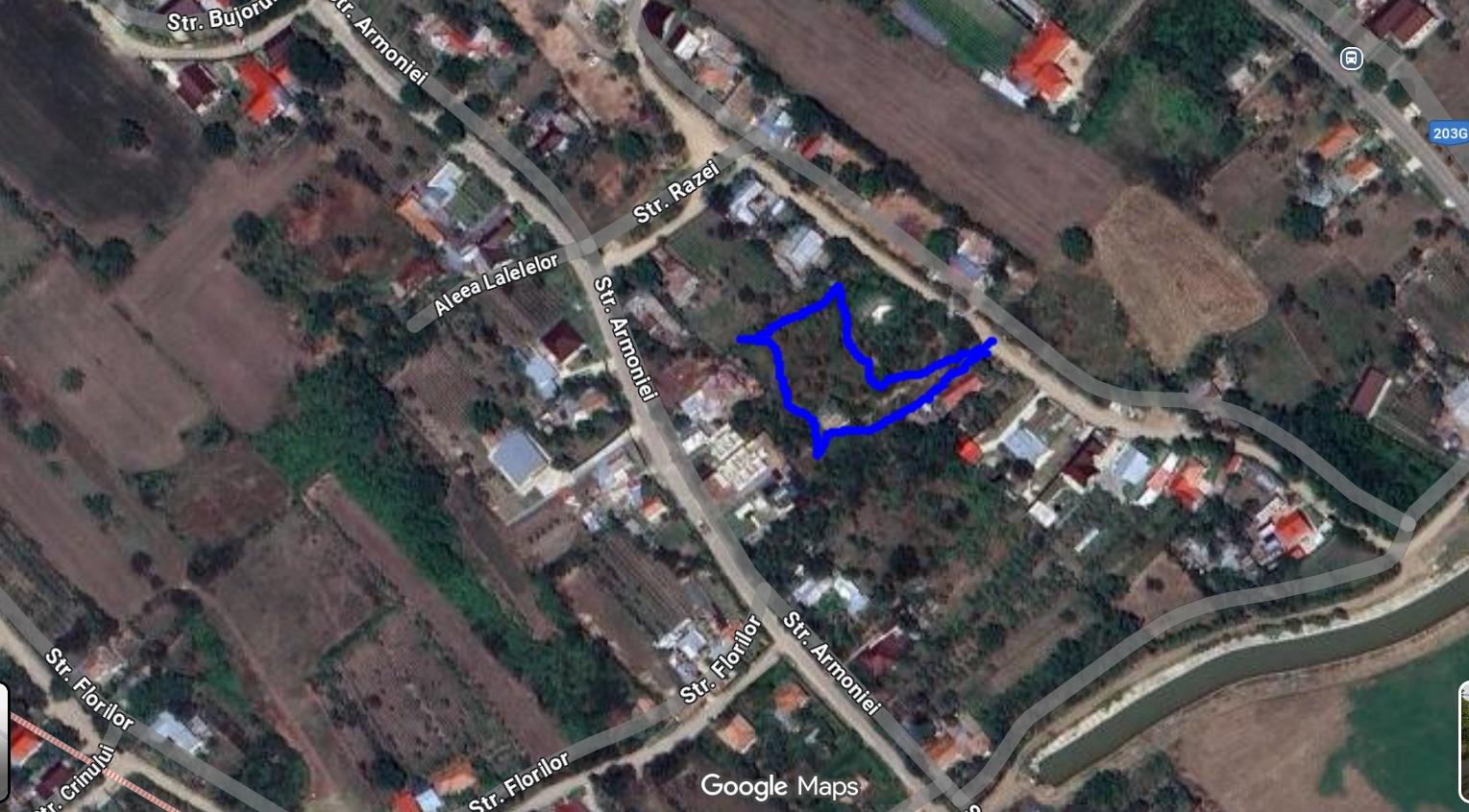 Vand Teren 1723 mp cu casa 3 camere in comuna Merei Judet Buzau
