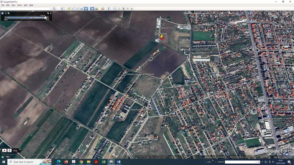 Vand teren intravilan in Otopeni – Strada Alexandru Ioan Cuza.
