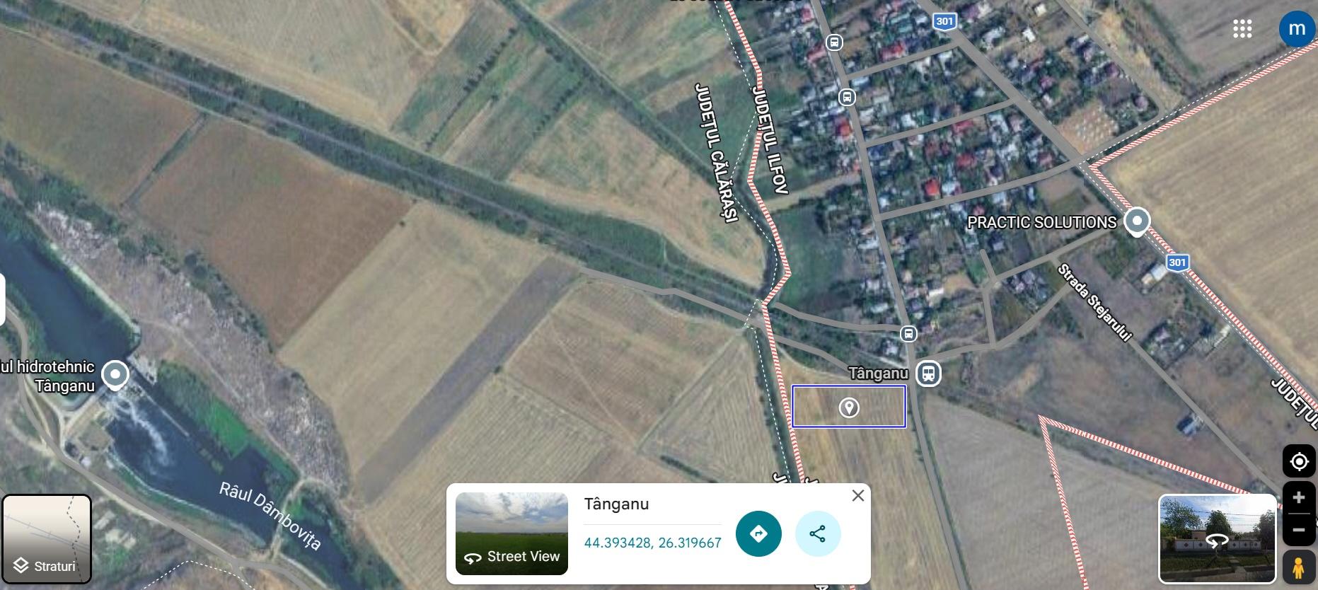 Vand teren intravila in sat Tanganu, comuna Cernica