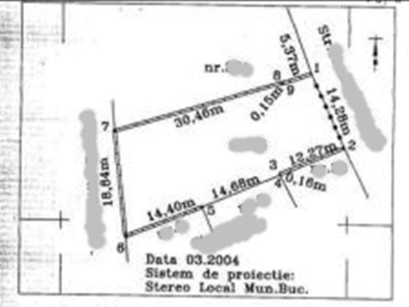 Vand teren 630 mp Parcul Circului – BV Lacul Tei