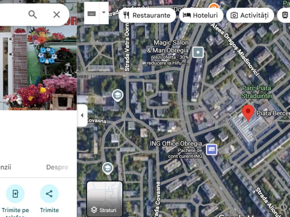 Vand spatiu comercial in Piata Straduintei- Bv Obregia