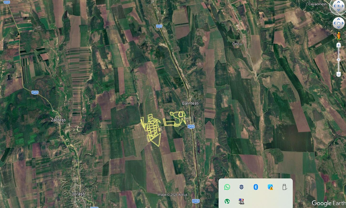 Vandt teren Balintetsi Galati 70 ha parc fotovoltaic/eolian
