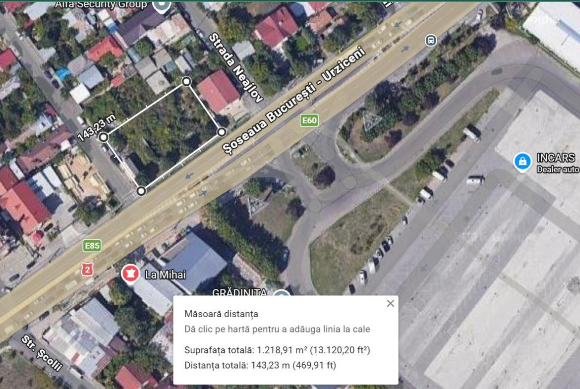 Vand teren 1122 mp pentru P+6, vis a vis de Metro Voluntari
