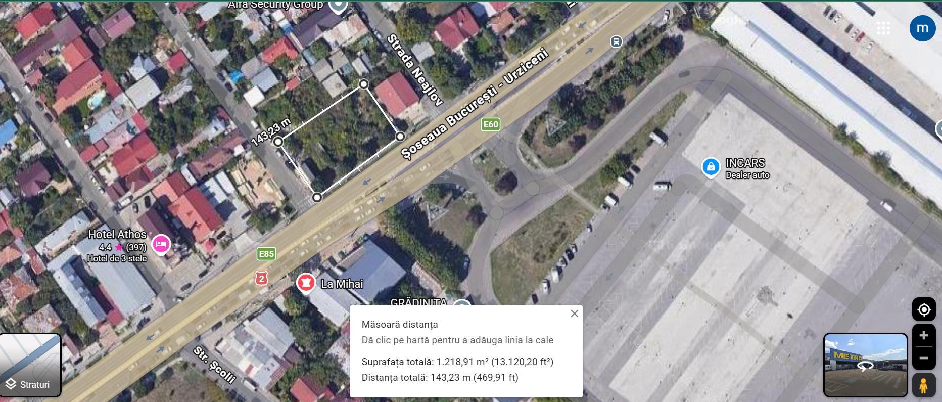 Vand teren 1122 mp pentru P+6, vis a vis de Metro Voluntari