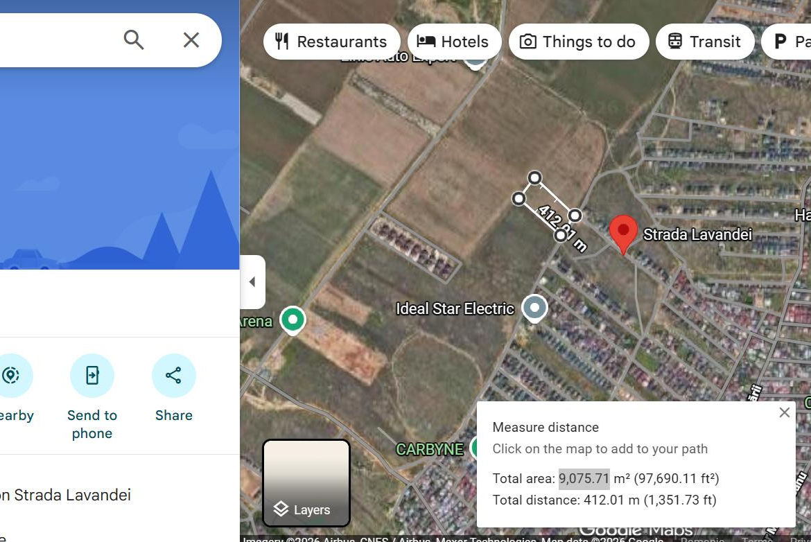 Oportunitate dezvoltatori! Teren 9000 mp Dobroiesti – Pantelimon.