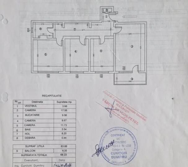 Iancului / Sachelarie Visarion/ et 4 / decomandat / renovat/
