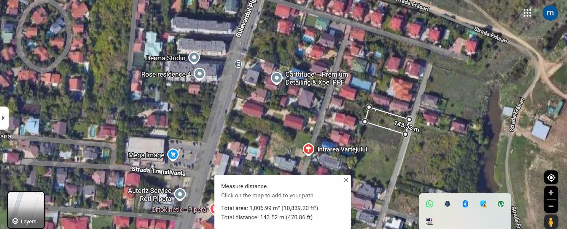 Vand teren bun in zona Bv. Pipera – Strada Vartejului – Voluntari