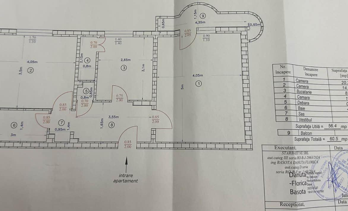 Apartament 2 camere Decomandat-Design Interior Premium -13 Septembrie